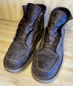 Bota de Trabajo Danner Bull Run Moc 6" Punta Suave Marrón Hecha en EE. UU. Para Hombre Talla 11 EE - Imagen 1 de 9