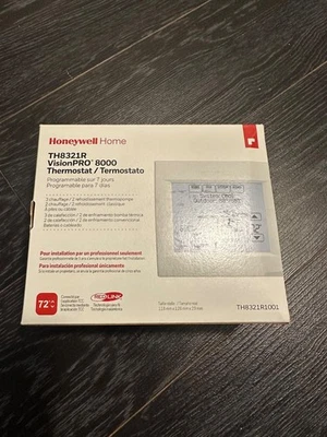 Honeywell VisionPRO 8000 with RedLINK Programmable Thermostat (TH8321R1001)WiFi - Image 1 of 3