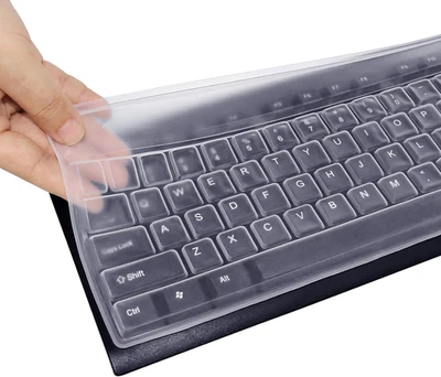 Aurorayer 4 Stück Tastaturschutz, Silikon Tastatur Abdeckungen Staubschutz - Bild 1 von 4