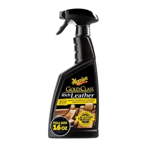 Limpiador y acondicionador de cuero rico Meguiar's Gold Class spray 3 en 1 15,2 oz - Imagen 1 de 10