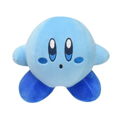 Blue Kirby毛绒玩具5英寸填充娃娃柔软动物孩子生日礼物 — 第 1/2 张图片