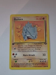 Rhyhorn 61/64 Jungle - 1ª Edición Regular - Imagen 1 de 14