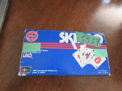 Vintage 1986 Skip-Bo Card Game #1050 Mattel Complete - Image 1 of 4