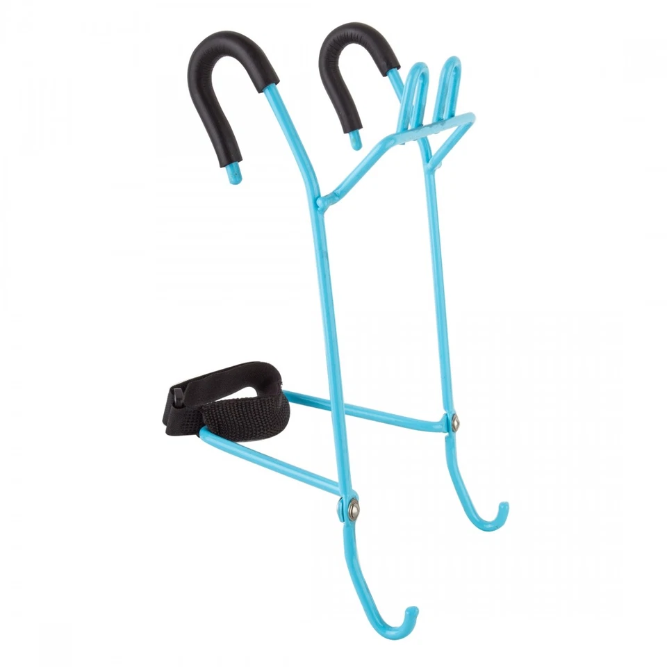 Piezas de cesta de bicicleta Sunlite Lift-Off azul bebé con montaje de gancho y bucle para Foto 1 de 1