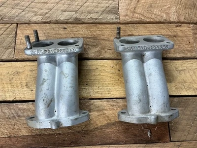 Colectores de admisión SCAT ENTERPRISES VW refrigerados por aire configuración de doble carburador Foto 1 de 4