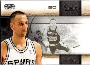 2009-10 Panini Studio #11 Manu Ginobili - Picture 1 of 2
