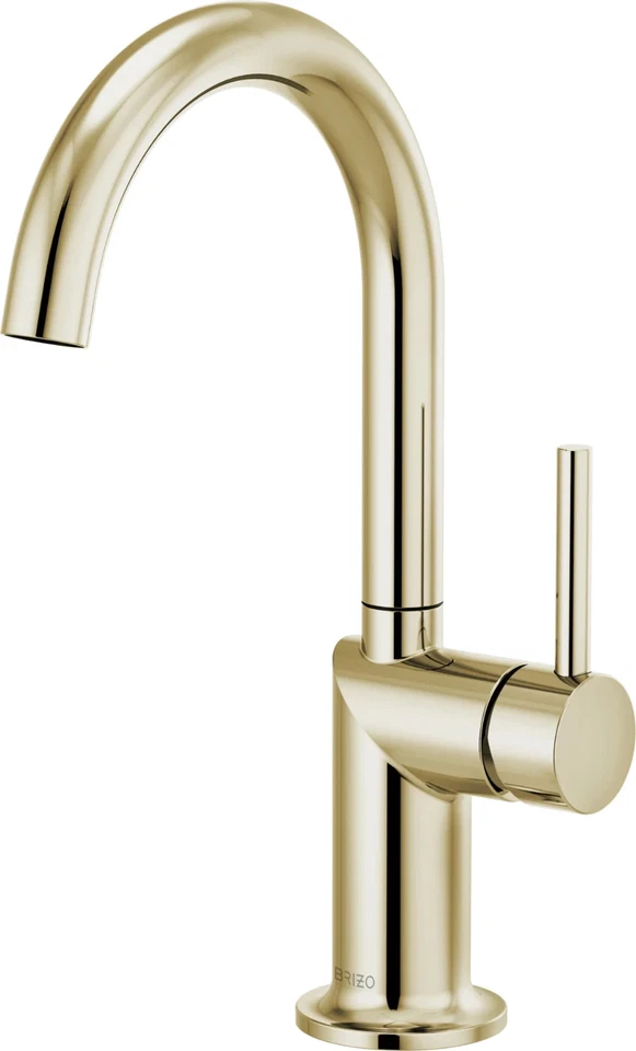 BRIZO 杆式龙头带弧形喷嘴手柄不包括 61075LF-PNLHP — 第 1/1 张图片