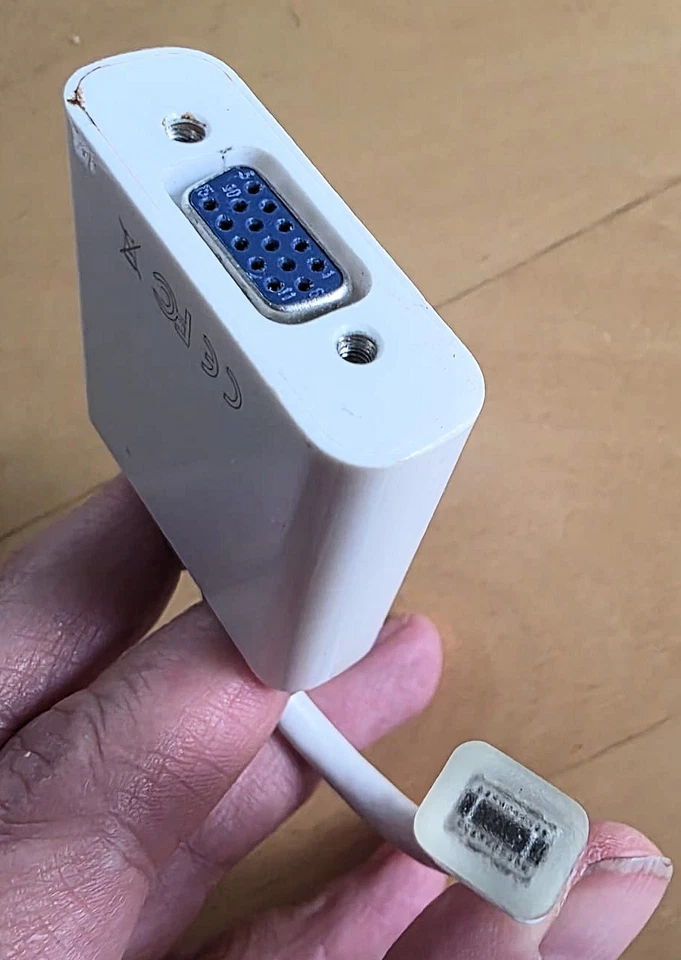 Mini DisplayPort auf VGA Adapter Kabel für Surface, MacBook / iMac / Mac u.a. - Bild 1 von 1