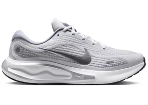 Nike Journey Run Scarpe da Corsa su Strada Uomo, Bianco/Argento Metallizzato, 13 US - Foto 1 di 9