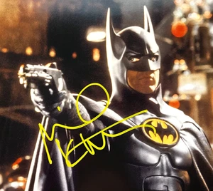 Michael Keaton (BATMAN) Signed 8x10 inch Authentic Original Autograph w/COA - Picture 1 of 4