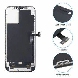 Soft OLED Display LCD Touch Screen Digitzer Assembly For Apple iPhone 12 Pro Max - Picture 1 of 7