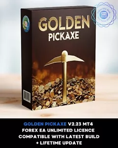 Golden Pickaxe MT4 Forex Gold XAUUSD EA Robot v2.23 latest version! - Bild 1 von 11