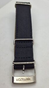 Original Watch Strap Hamilton Canvas Passerby mm22 Khaki H600.705103 Cordura