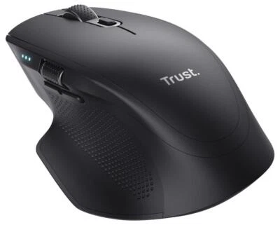 Ozaa+ Multi-Device Rechargeable Wireless Optical Mouse, Black - 24820 - Image 1 of 4