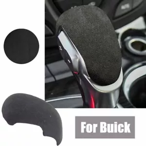 Suede Leather Car Gear Shift Knob Cover Trim For Buick Encore GX Verano Envision - Foto 1 di 7