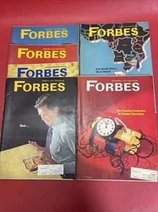 Vintage Forbes Magazine Lot 6 (1976) - Picture 1 of 14