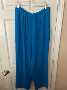 Pantalones de pierna ancha azul Madison Studio para mujer - talla 16 - Imagen 1 de 2