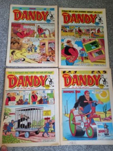 The dandy comic all May 1989 issues  4 in excellent condition Collectable