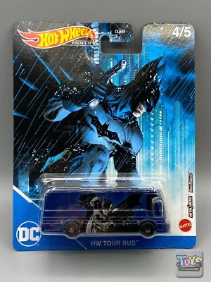 2022 Hot Wheels Premium DC Comics Batman HW Tour Bus 1:64 - Image 1 of 4