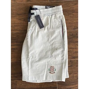 Tommy Hilfiger THFlex Men's Small Light Chambray Wash Shorts Flat Front NEW - Picture 1 of 11