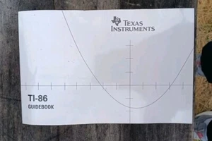 TI 86 Guide Book 2004 - Picture 1 of 2