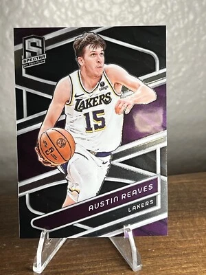 2023-24 Panini Spectra #22 Austin Reaves Lakers  - Image 1 of 2