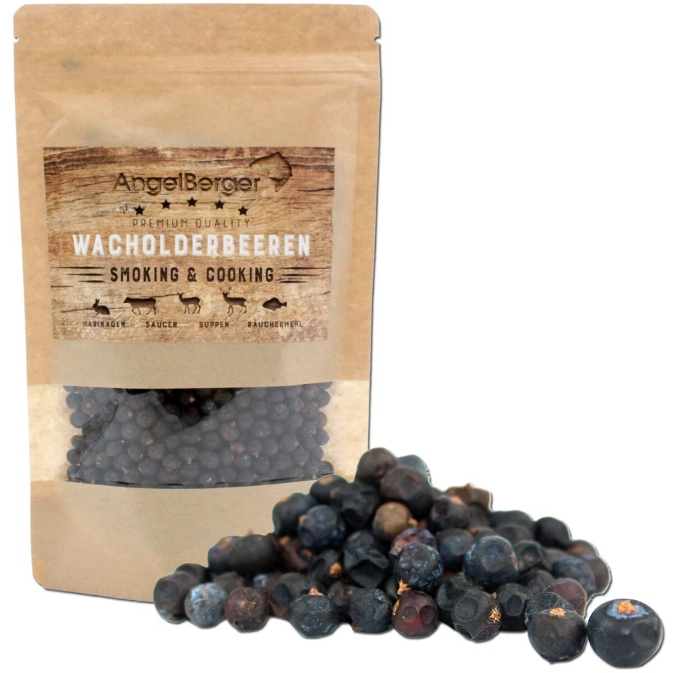 ANGEL-BERGER Angel Berger Premium Wacholderbeeren Wacholder ganz Räuchergewürz Smoking Räu...