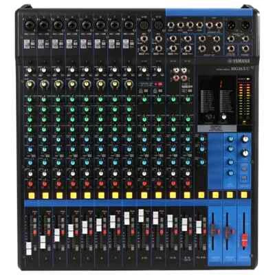 Yamaha MG16XU 16-Channel Analog Mixer with 10 Mic Preamps & Digital Effects - Image 1 of 2