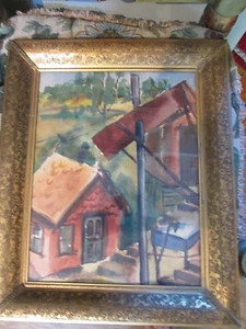 1930's WPA Watercolor - Picture 1 of 6
