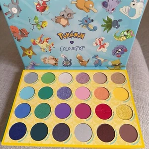 ColourPop cosmetics Pokemon collection Pallet Town eyeshadow palette makeup BNIB - Picture 1 of 3