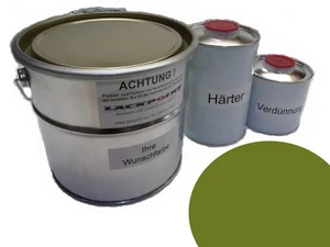 1 Liter Set 2K Autolack DDR Simson Habicht Grün IFA VEB SR4 kein Klarlack ! - Bild 1 von 1