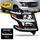 For 2015-2020 Chevy Tahoe Suburban Halogen W/Led Drl Projector Headlight Right