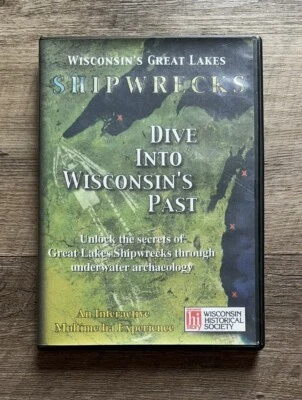 Wisconsin Great Lakes Shipwrecks (CD-ROM, PC, Win XP) Interactive Educational - Image 1 of 3