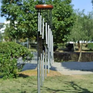 36inch 18 Tubes Windchime Chapel Bells Wind Chimes Door Hanging Home Decor - Picture 1 of 8
