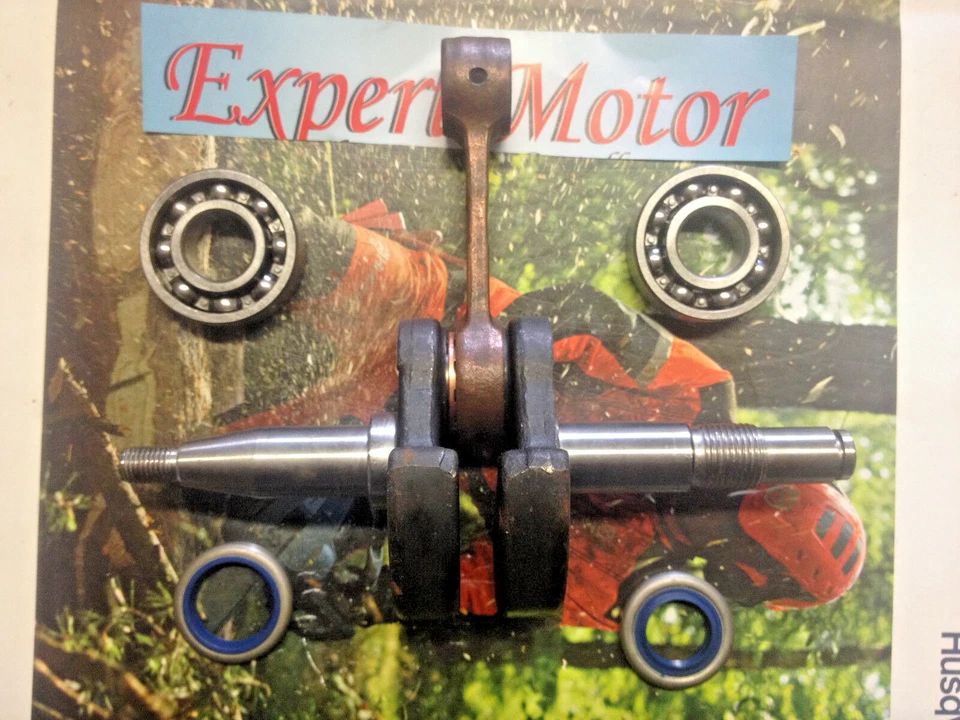 KIT COMPLETO ALBERO MOTORE PER MOTOSEGA HUSQVARNA  362 365 371 372 XP  E JONSERE - Immagine 1 di 1