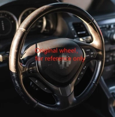 Honeycomb Carbon Fiber Steering Wheel for Acura TSX 2011 Paddles ,no buttons - Image 1 of 4