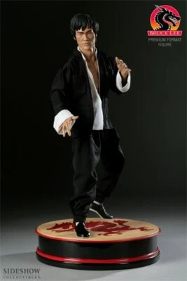 Yen Chen Bruce Lee Format Premium Figurine Statue Sideshow 2008 RARE - Photo 1/3