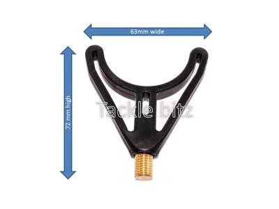 TJR TACKLE U-Form HD Karpfen und grobe Angelrute Buttauflage für Rod Pods Bankstöcke