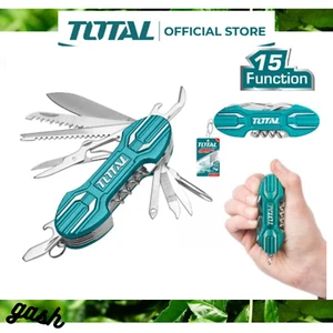 Cuchillo multifunción para acampar estilo suizo plegable bolsillo supervivencia al aire libre - Imagen 1 de 6