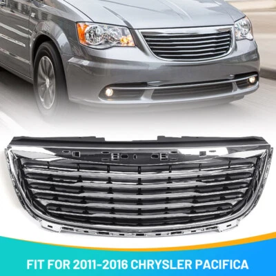 For Chrysler Town & Country 2011-2016 Front Grille Chrome CH1200350 68100692AB Foto 1 de 4