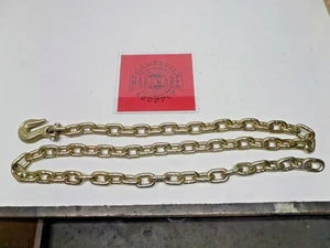 Cadena de tracción de marco de carrocería automática 3/8"" x 9' grado 70 con gancho de agarre de 3/8 - Imagen 1 de 4