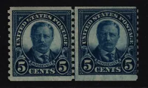 Par de líneas de bobina rotativa Sc 602 1924 MNH CV $22,50 - Imagen 1 de 1