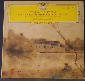 DGG 138 966 SLPM ED 1 GERMANY 1965 DVORAK DUMKY TRIO BRAHMS SUK SADLO PANENKA LP - Picture 1 of 4