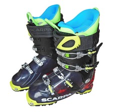 Scarpa Freedom SL Carbon Core A/T Ski Boots, Sz: Mondo 25.5, w/ New Lange Liners