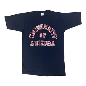 Vintage 70er Champion T-Shirt Herren Medium Arizona University Spell Out Hergestellt in den USA - Bild 1 von 8