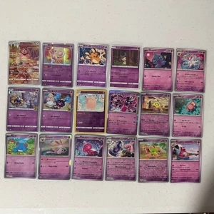 Adorable Cute Pink Girly Pokemon Card Lot 18 Card Lot - Picture 1 of 3