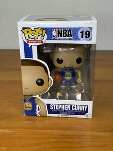 Funko Pop! Stephen Curry #19 Authentic Poplife 2016 Damaged Box See Pics - Picture 1 of 9