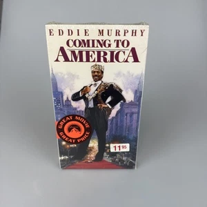 Coming to America (VHS, 1990) Vintage Eddie Murphy Comedy NEW - Imagen 1 de 6