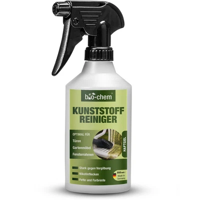 bio-chem Kunststoffreiniger 500ml–Nikotinentferner für Fensterrahmen&Gartenmöbel - Bild 1 von 4