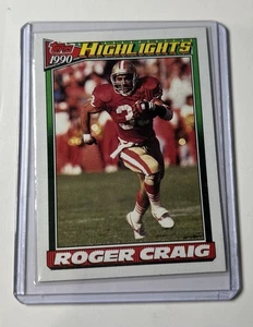 1991 Topps - #2 Roger Craig Highlights - Bild 1 von 2